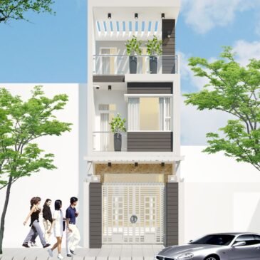 Nhà phố 3 tầng hiện đại Dĩ An