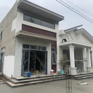 Nhà cấp 4 gác lửng gia đình chị Thái